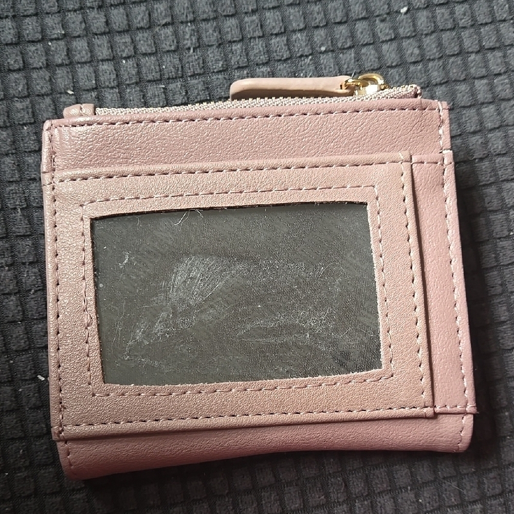 Steve Madden French Wallet, Mauve - Picture 2 of 5